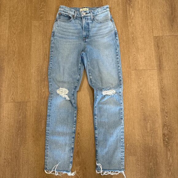 Madewell Denim - Madewell Perfect Vintage distressed jeans Size 25